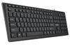 Keyboard SVEN KB-S307M, Multimedia, Power off key , Chocolate layout, Black, USB 