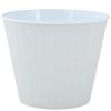 cumpără Ghiveci pentru flori Aleana 114036 Ibis cu fund dublu 17,9x14,7cm, white rose / white în Chișinău 