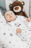 cumpără Lenjerie de pat pentru copii New Baby 32005 человечек без рукавов Music 56 (0-3m) în Chișinău 