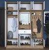 cumpără Mobilă pentru antreu Trendy EA108-2428, 179x226x37cm (GTR001431) în Chișinău 