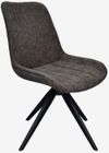 купить Стул Evelin di Costacurta YTC-055B SW, UF885-15 (Dark grey) в Кишинёве 