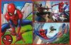 купить Головоломка Trefl 34443 Puzzles 2x70 Spider stories, Disney Marvel Spiderman в Кишинёве 