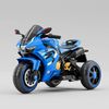 cumpără Mașină electrică pentru copii Richi (78186) Motocicleta albastra pe acumulator pentru copii (516) în Chișinău 