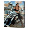 купить Картина по номерам Art Gallery GX36882 40x50cm Motociclista в Кишинёве 