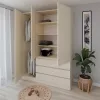 купить Шкаф Smartex (15883) N15 140cm Ivory в Кишинёве 
