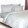 купить Домашний текстиль Relaxe Home 023305 Lenjerie de pat TEP Grace Jacquard (Euro) Light Grey в Кишинёве 