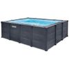 cumpără Piscină cu cadru Intex 26396 Graphite Gray Panel 400x300x124cm, 10091L, cadru metalic în Chișinău 