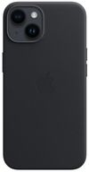 cumpără Husă pentru smartphone Apple iPhone 14 Leather Case with MagSafe, Midnight MPP43 în Chișinău 