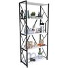 купить Офисный стеллаж Remaks 5 Shelf Metal White в Кишинёве 