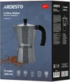 cumpără Cafetieră gheizer Ardesto AR0806AGS Gemini Molise 6 cups în Chișinău 