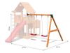 купить Комплектующий элемент для детской площадки Fungoo MOVE RED, module teak painted (with 2xFlat Red Seat) в Кишинёве 
