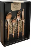 купить Набор столовых приборов Pinti 36717 Royal Satin 24buc cu strat PVD bronz в Кишинёве 