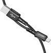 купить Кабель для IT Acefast C1-02, USB to Lightning MFI 2.4A 1.2m Aluminum Alloy, Black в Кишинёве 