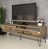 cumpără Comodă TV Trendy Ekol, Stejar 145x45x40cm în Chișinău 