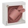 cumpără Seturi pentru hrănire bebelușilor Kikka Boo 31302050045 Set de hranire din silicon Platinum Blush în Chișinău 