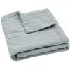 cumpără Set de perne si plapume Jollein 521-511-68084 Paturica din muselina Jacquard Sea Green, 75x100cm în Chișinău 
