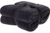 cumpără Textile de casă H&S 56410 Patura 180x230cm, fleece, negru în Chișinău 