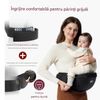 купить Кенгуру Momcozy HC002-BL12NB-A Suport ergonomic pe sold Carrier Black Medium в Кишинёве 