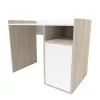 cumpără Masă de birou Smartex (10903) Tab Classic 100cm Alb+Stejar Deschis în Chișinău 