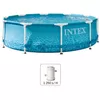 купить Бассейн каркасный Intex 28208 Beachside Metal Frame 305x76cm, 4485L, cadru metalic в Кишинёве 