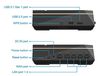 купить ASUS RT-AX92U AX6100 Tri-Band WiFi 6 (802.11ax) Gaming Router, WiFi 6 802.11ax Mesh System, AX6100 400 Mbps+867 Mbps+4804 Mbps, dual-band 2.4GHz/5GHz-1/5GHz-2 for up to super-fast 6.1Gbps, WAN:1xRJ45 LAN: 4xRJ45 10/100/1000, USB 2.0&USB 3.1 в Кишинёве 