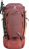 купить Рюкзак спортивный Deuter Futura Air Trek 55+10 SL redwood-lava в Кишинёве 