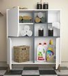 купить Комод Trendy Puls-alb, albastru 100x115x30cm, multifunctionala (GTR006626) в Кишинёве 