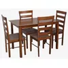 cumpără Set masă și scaune Evelin di Costacurta стол Gloria Burnish Oak + 4 стула Gloria Burnish Oak/Ekea12 Dark Brown în Chișinău 