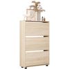 купить Полка для обуви Mobildor-Lux Leo 50x27x125H cm Sonoma в Кишинёве 