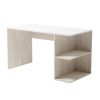 cumpără Masă de birou Smartex (10105) Comp 120cm Alb+Stejar deschis în Chișinău 