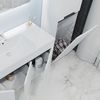 купить Шкаф-пенал Bayro Positano с корзиной 420x1900 правый, белый мат в Кишинёве 