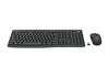 Logitech MK295 Комплект клавиатуры и мыши, беспроводной, графитовый 