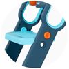 cumpără Oală Chipolino STPFL0252BL Flippy blue, сиденье д/унитаза с лесенкой în Chișinău 