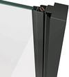 cumpără Paravan de duș Ravak Shower door Cool! 120x195 Black transparent COSD2-120 (X0VVGC300Z1) în Chișinău 