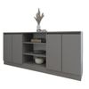 cumpără Comodă Smartex (16297) Т5 160cm Grafit în Chișinău 