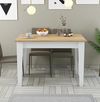 купить Стол Trendy Kiev 512-Alb, Stejar 110x75x72cm в Кишинёве 