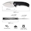купить Нож походный Sencut S23014-1 Phantara, G10, Liner Lock в Кишинёве 