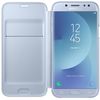 купить Чехол для смартфона Samsung EF-WJ530, Galaxy J5 2017, Flip Cover, Blue в Кишинёве 