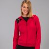 VESTA FEMEI SPIKE II HOODED ROȘU-NEGRU