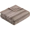 купить Домашний текстиль Ibena 3599/380 Jacquard Decke Malang Grey/brown в Кишинёве 