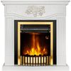купить Камин электрический ArtFlame Auren & Gala Gold, 950x930x270mm, Alb в Кишинёве 