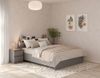 купить Кровать MebelStar NEO 160x200 Grey (MBS-1138) в Кишинёве 