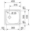 купить Мойка кухонная Franke 101.0631.980 Inox ETL 610-36 Dekor в Кишинёве 