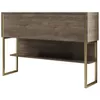 cumpără Masă Trendy Luxe, AurNuc, 120x80x30cm (GTR005829) în Chișinău 