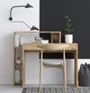 cumpără Masă de birou Trendy Uma, Stejar, 95x117x45cm în Chișinău 