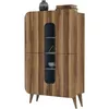 купить Комод Trendy My-Walnut, синий 93x144x31 см, многофункциональный (GTR006621) в Кишинёве 