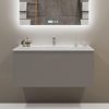 cumpără Dulap pentru lavoar Bayro Sensi под умыв. Allegro 1000 light grey, подвесной în Chișinău 