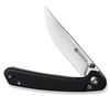 купить Нож походный Sencut S25007-2 Skelfin, G10 negru, Button Lock в Кишинёве 