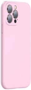 купить Чехол для смартфона Baseus Liquid Silica Gel Protective iPhone 13 Pro, Pink в Кишинёве 