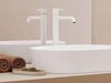 купить Смеситель для умывальника Ravak Baterie Espirit lavoar inalt 340mm white matt ES 015.10WV (X070237) в Кишинёве 